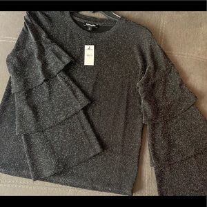 Express long sleeve dressy top